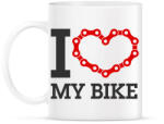 printfashion Szeretem a biciklim - Bögre - Fehér (1180431)