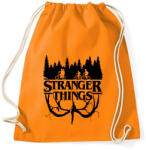 printfashion Stranger Things fekete - Sportzsák, Tornazsák - Narancssárga (4315643)
