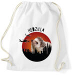 printfashion Hedzilla - Sportzsák, Tornazsák - Fehér (7178368)