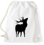 printfashion Erdők Királya - Sportzsák, Tornazsák - Fehér (5081696)