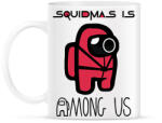 printfashion SquidMas is Among Us - Bögre - Fehér (5700050)