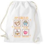 printfashion Előrejelzés évszámmal - Sportzsák, Tornazsák - Fehér (15747585)