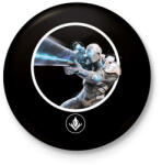 printfashion Predecessor - Wraith - Kitűző, hűtőmágnes - Fekete (16129198)