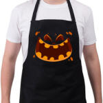 printfashion halloween head - Kötény - Fekete (4918579)