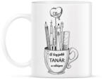 printfashion A legjobb tanár a világon - Bögrés - Bögre - Fehér (6506704)