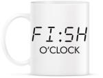 printfashion FISH o'clock - Bögre - Fehér (6282781)
