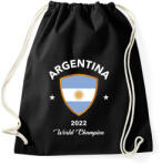 printfashion Argentina world champion 2 - Sportzsák, Tornazsák - Fekete (11539288)