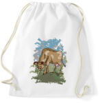 printfashion A bölöm tehén - Sportzsák, Tornazsák - Fehér (5691471)