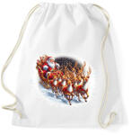 printfashion Télapó - Sportzsák, Tornazsák - Fehér (14936899)