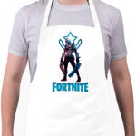 printfashion Fortnite: X-Lord - Kötény - Fehér (4915657)