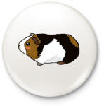 printfashion Tengerimalac - tarka - Kitűző, hűtőmágnes - Fehér (13260182)