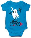 printfashion Ghost Rider - Baba Body - Azúrkék (3625323)
