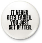 printfashion Motivation - Kitűző, hűtőmágnes - Fehér (3087700)