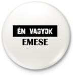 printfashion Eltévedt pároknak - Én vagyok - Kitűző, hűtőmágnes - Fehér (6997490)