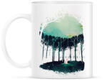 printfashion Deep in the forest - Bögre - Fehér (788656)
