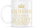 printfashion A királynők augusztusban születnek - Bögre - Fehér (789199)