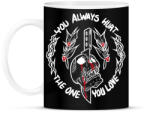 printfashion You always hurt, The One You love - Bögre - Fekete (16755329)