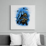 printfashion Mélytengeri szörny - Vászonkép - Fehér (6620516)