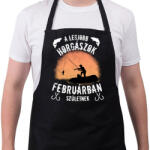 printfashion a legjobb horgászok - Kötény - Fekete (4985086)