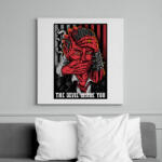 printfashion Ördög szabályok - Vászonkép - Fehér (6624634)