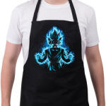 printfashion God Vegeta - Kötény - Fekete (4918891)