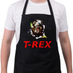 printfashion T-REX - Kötény - Fekete (4929314)