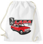 printfashion lada 1200 - Sportzsák, Tornazsák - Fehér (4866412)