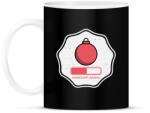 printfashion KARÁCSONY LOADING 2 - Bögre - Fekete (9553061)