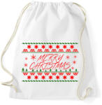 printfashion Merry christmas - Sportzsák, Tornazsák - Fehér (11329566)