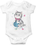 printfashion Macska - Baba Body - Fehér (1654840)