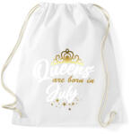 printfashion A királynők júliusban születtek - Sportzsák, Tornazsák - Fehér (4519872)