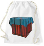 printfashion Lootbox - Sportzsák, Tornazsák - Fehér (2315513)