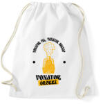 printfashion Vonatok ma, holnap, örökké - Sportzsák, Tornazsák - Fehér (7684991)