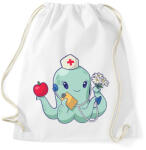 printfashion Ápolónő polip - Sportzsák, Tornazsák - Fehér (13648479)