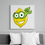 printfashion Lemon Hero - Vászonkép - Fehér (6623723)