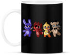 printfashion Cuki fnaf karakterek - Bögre - Fekete (14443491)