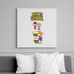 printfashion Back to school - Vászonkép - Fehér (14095727)