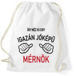 printfashion Jóképű mérnök - Sportzsák, Tornazsák - Fehér (15564625)