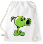 printfashion Plants vs Zombies - Sportzsák, Tornazsák - Fehér (2050704)