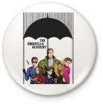 printfashion Umbrella Academy - Kitűző, hűtőmágnes - Fehér (4283396)