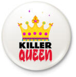 printfashion KILLER QUEEN2 - Kitűző, hűtőmágnes - Fehér (10778569)