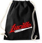 printfashion Walking Dead - Lucille - Sportzsák, Tornazsák - Fekete (379909)