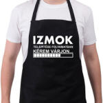 printfashion Izmok telepítése folyamatban. . . - Kötény - Fekete (5385914)