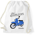printfashion Simson schwalbe - Sportzsák, Tornazsák - Fehér (2934236)
