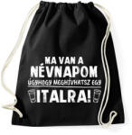 printfashion Meghívhatsz egy italra - Sportzsák, Tornazsák - Fekete (15723217)