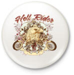 printfashion motor davidson - Kitűző, hűtőmágnes - Fehér (4692310)