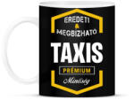 printfashion Taxis prémium minőség - Bögre - Fekete (1470244)