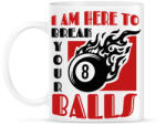 printfashion Break your balls - Bögre - Fehér (11790979)