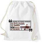 printfashion Forrest Gump bonbon - Sportzsák, Tornazsák - Fehér (2635454)