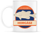 printfashion A legjobb horgász - Bögre - Fehér (6282777)